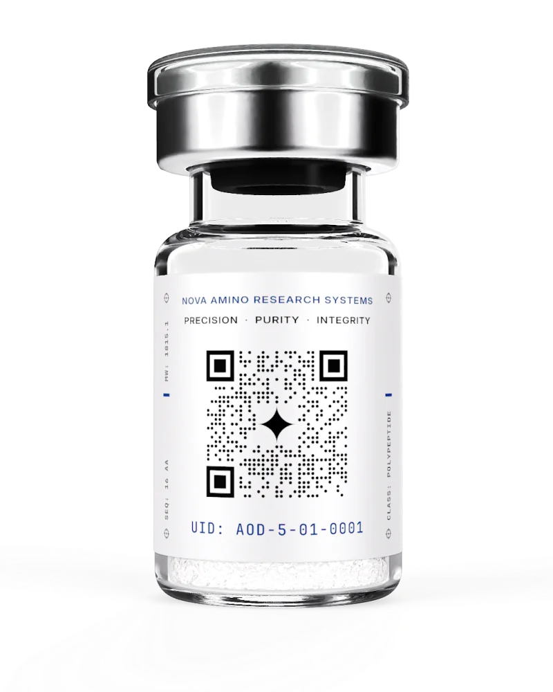 AOD-9604 vial back