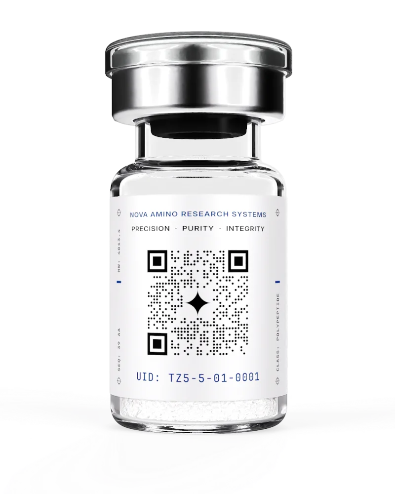 Tirzepatide vial back